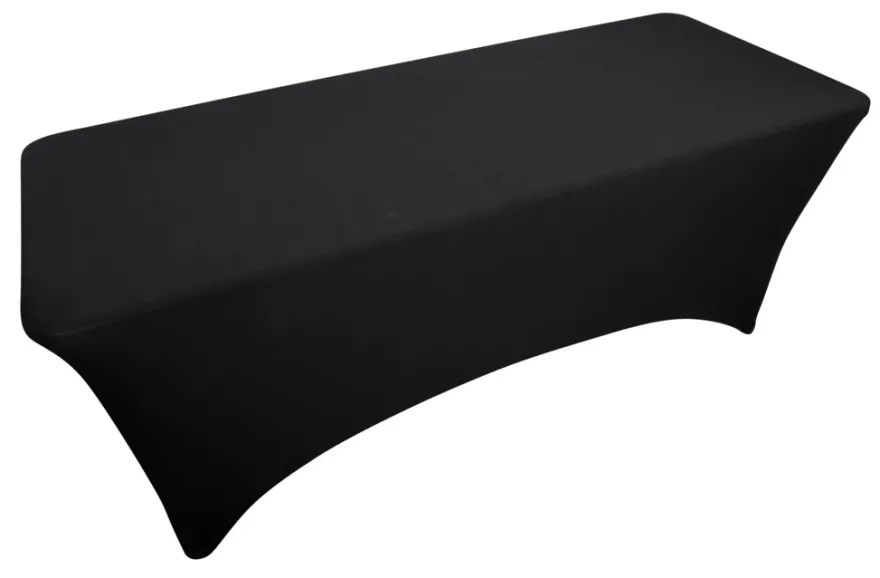 Strækdug Iowa til foldebord 180 cm sort - Sunlife®