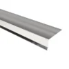Tagfod aluminium 55 x 80 x 1000 mm