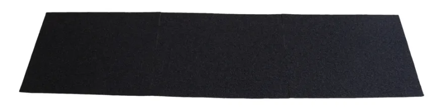 Tagfod shingel sort 100 x 25 cm