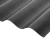 Tagplade sort 90 x 200 cm - SUNLUX® Sinus