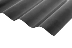 Tagplade sort 90 x 200 cm - SUNLUX® Sinus