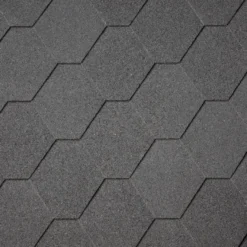 Tagshingels sort pakke a 3 m²