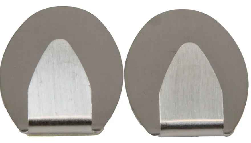TARGET® håndklædekroge oval 2 stk. metal
