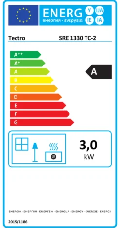 Tectro elektronisk kamin 3000 W
