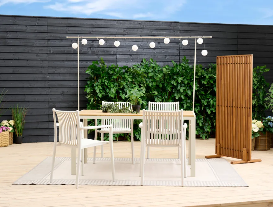 Terrasseafskærmning New York akacie - Sunlife®