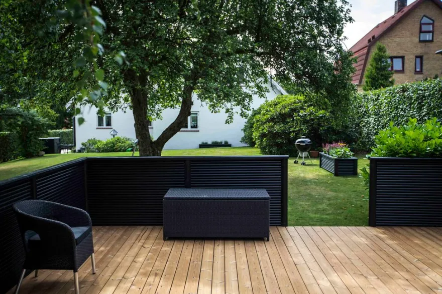 Terrassebrædder R3 termofyr 25 x 115 mm x 3,6 meter