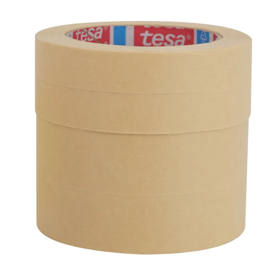 tesa® malertape Economy 19/30 mm x 50 meter 4-pk.