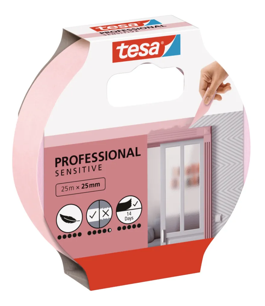 tesa® Malertape Professional Sensitive 25 mm x 25 meter