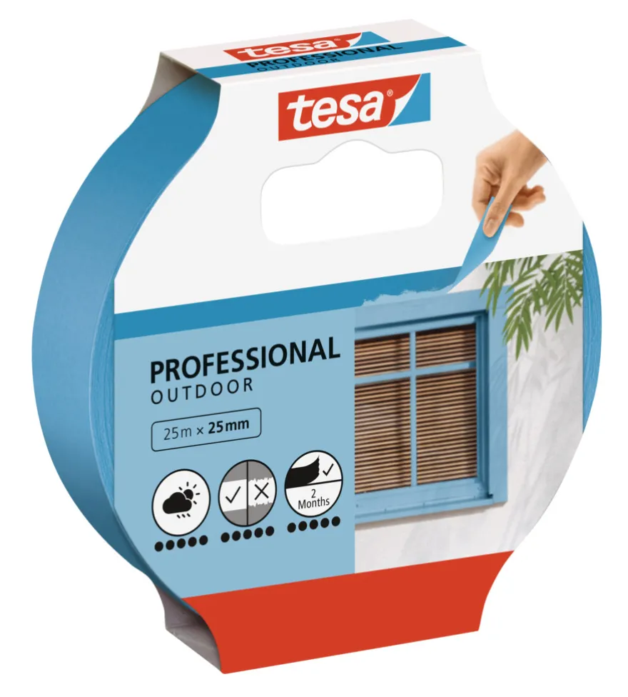 tesa® Malertape Professional Outdoor 25 mm x 25 meter