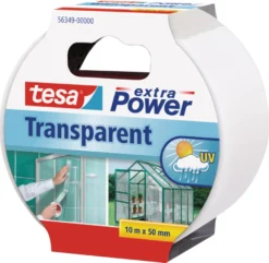 tesa® Powertape transparent 50 mm x 10 meter