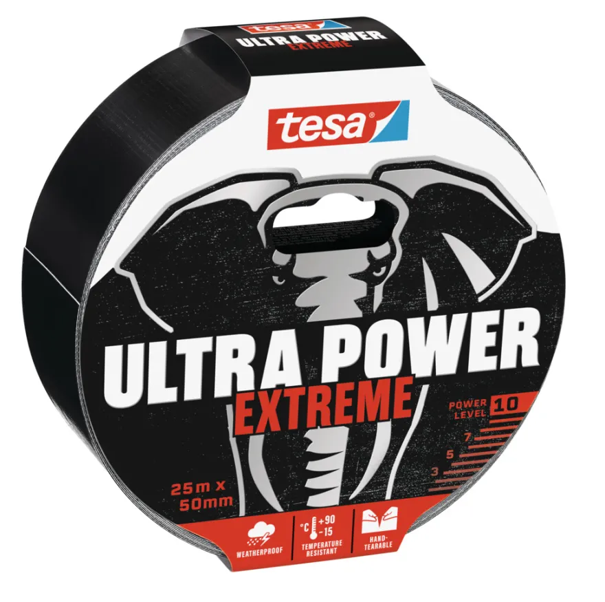 tesa® Ultra Power Extreme reparationstape 50 mm x 25 m