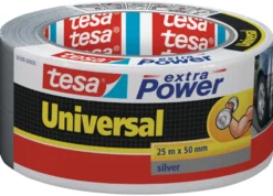 tesa® Universal gaffatape sølv 50 mm x 25 meter