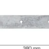 T-hængsel 380 mm galvaniseret
