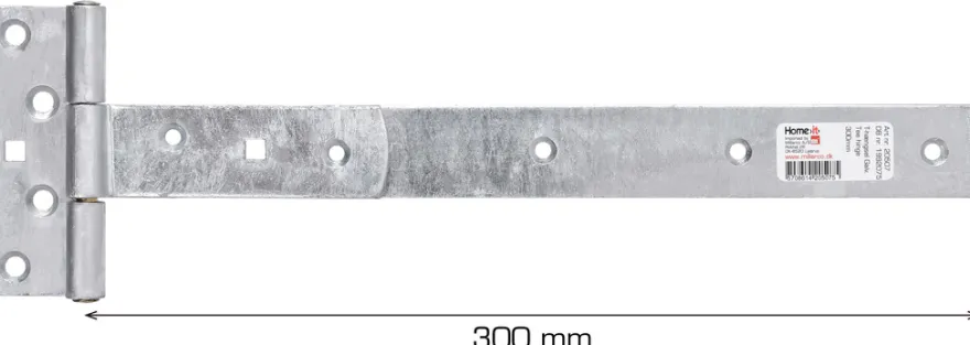 T-hængsel 300 mm galvaniseret