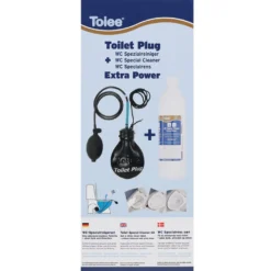 Toiee sampak m/Toilet Plug og WC Specialrens