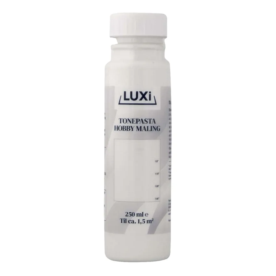 Tonepasta hvid 0,25 liter - LUXI®