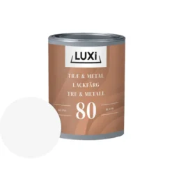 Træ & Metal 80 hvid 0,75 liter - LUXI®
