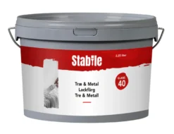 Træ & Metal 40 modehvid maling 2,25 liter - Stabile®