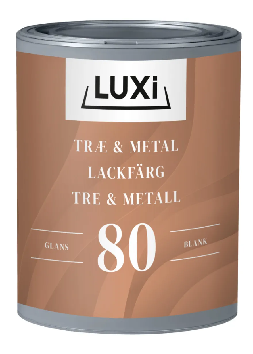 Træ & Metal 80 sort 0,75 liter - LUXI®