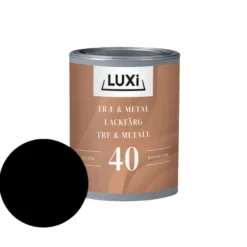 Træ & Metal 40 sort 0,75 liter - LUXI®
