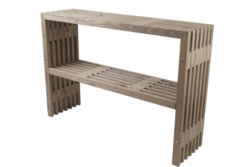 Tralle plantebord rustik 115 x 32 x 80 cm