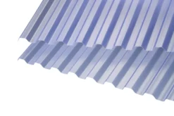 Trapezplade blåtonet profil 70/16 109 x 244 cm