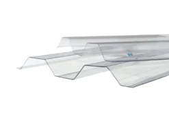 Trapezplade glasklar profil 76/18 111,9 x 310 cm