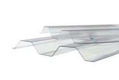 Trapezplade glasklar profil 76/18 111,9 x 244 cm