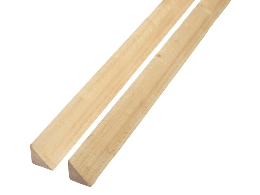 Trekantliste træ 45 x 45 x 3000 mm