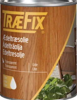 TræFix® ædeltræsolie klar teak 1 liter