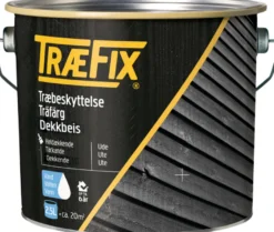 TræFix® træbeskyttelse heldækkende sort 2,5 liter