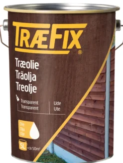 TræFix® træolie gylden transparent 5 liter