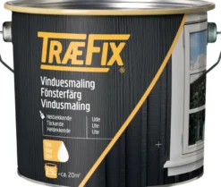 TræFix® vinduesmaling renhvid oliebaseret 2,5 liter