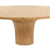 Træknop Ø135 mm egetræ