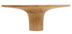 Træknop Ø135 mm egetræ