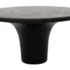 Træknop Ø95 mm sort