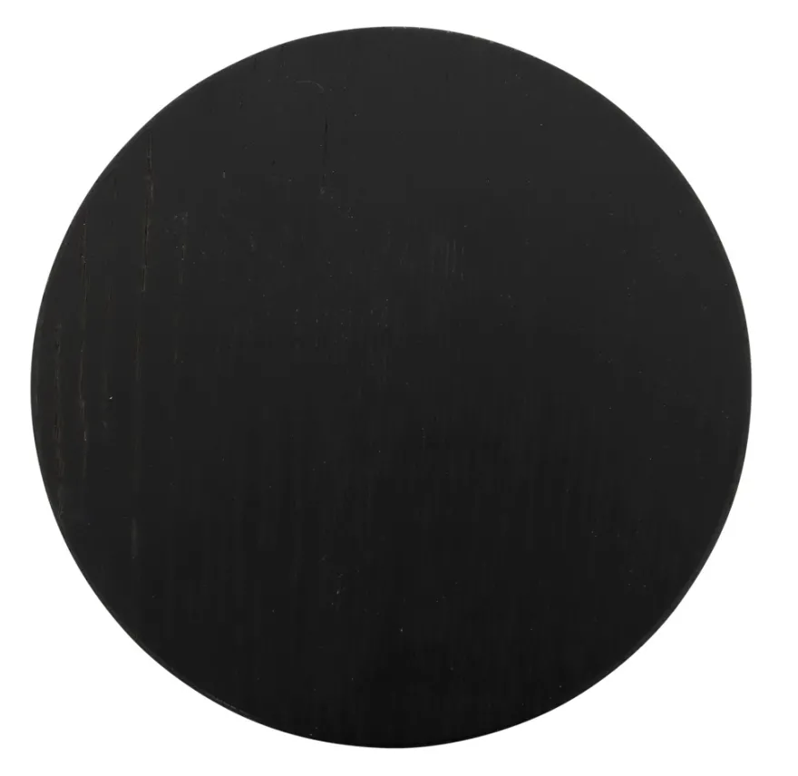 Træknop Ø155 mm sort