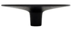 Træknop Ø155 mm sort