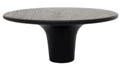 Træknop Ø115 mm sort