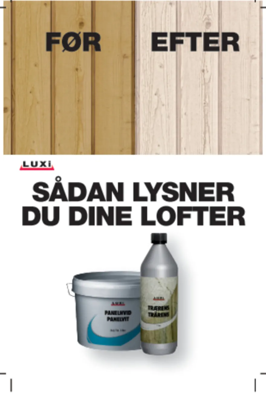 Trærens 1 liter koncentrat - LUXI®