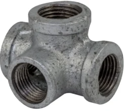 T-stykke galvaniseret hjørne 1/2"