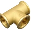 T-stykke messing 1/2"