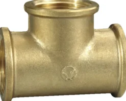T-stykke messing 3/4"