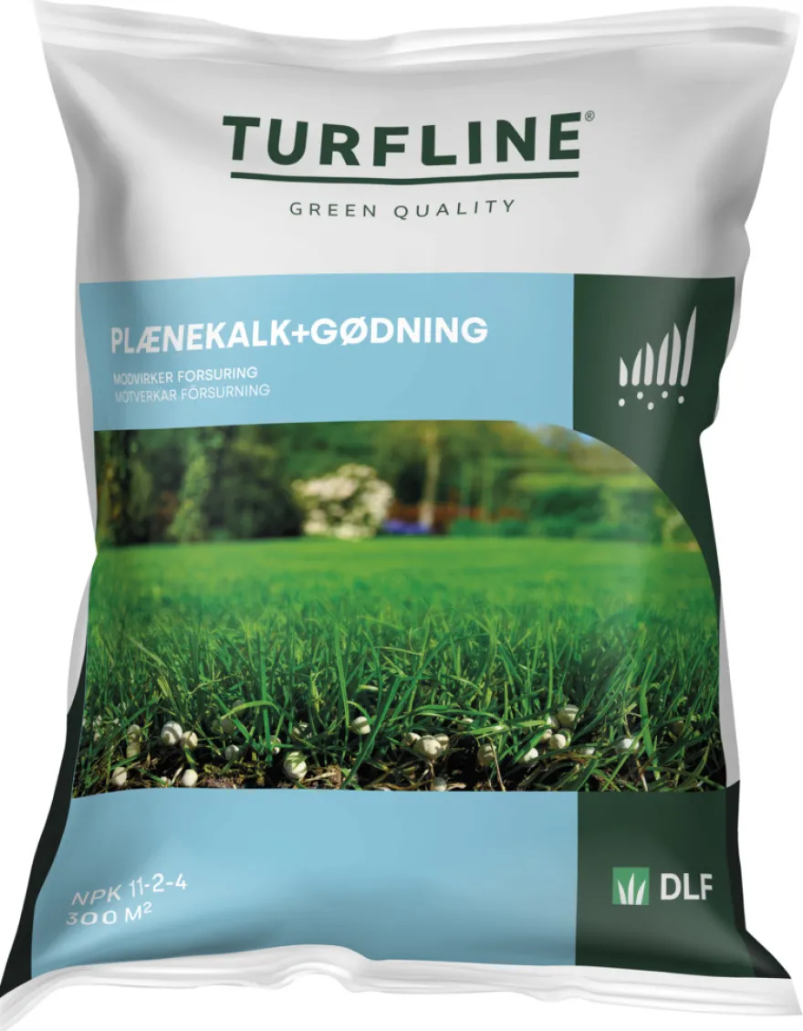 Turfline Plænekalk+Gødning 10 kg