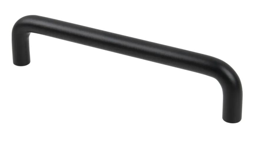 U-bøjlegreb 96 mm sort 2 stk.