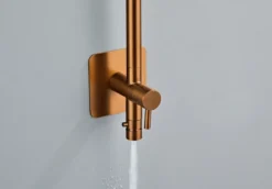 Udebruser kobberfinish t/koldt vand Ø20 cm