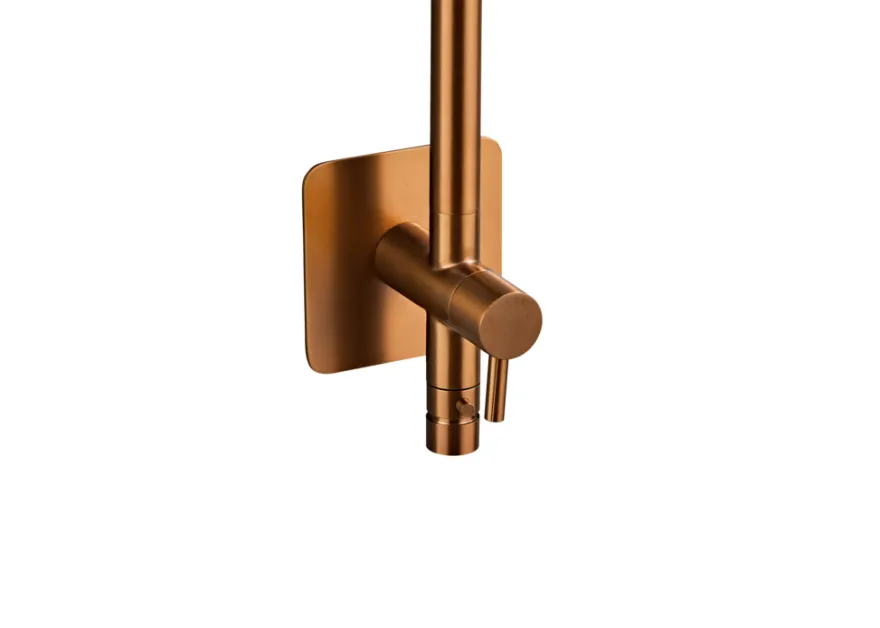 Udebruser kobberfinish t/koldt vand Ø20 cm