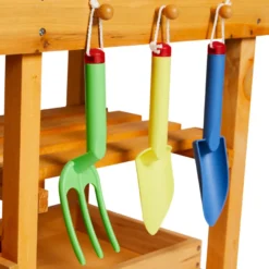 Udekøkken m/tilbehør træ 77 x 32 x 95 cm - Nordic Play
