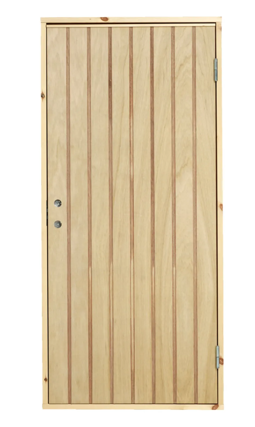 Udhusdør højrehængt 94,8 x 205 cm