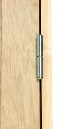 Udhusdør m/rude højrehængt 94,8 x 205 cm